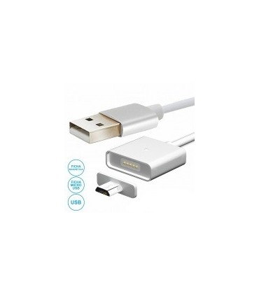 Cabo USB Com Ponta Magnética Para Micro USB - MXUSBMAG01