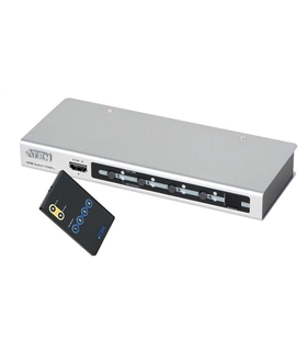 VS481 - Comutador HDMI 4p com comando Res. Max. 1920x1200 - VS481