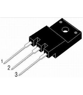 FP1016 - Transistor PNP 160V 8A 70W 80MHz - FP1016