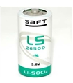 Pilha Litio Li-SOCl2 C 3,6V - Saft LS26500