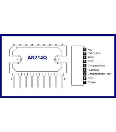 AN214Q - Audio Power Amp, 4.4 Watts - AN214Q