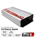 Conversor 12Vdc para 230VAc 2000W Onda Pura - PKIP200012