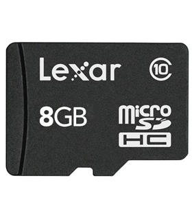 Cartão de memória Mirco SDHC 8Gb Class10 Lexar - MSD8GBLEX