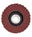 Disco de lixa lamelado em Corindo para LHW, Ø50mm, grão 100