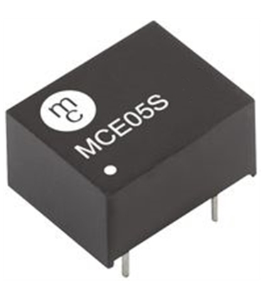 MCE05S15D - Isolated Board Mount DC/DC Converter 1W, 15V - MCE05S15D