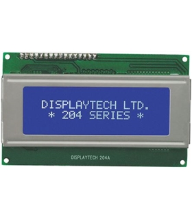 Display Alfanumerico STN Blue/White - 204ACCBC3LP
