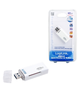 CR0034 - Leitor de Cartoes USB 3.0 SD, SD-HC, Micro SD, Micr - CR0034