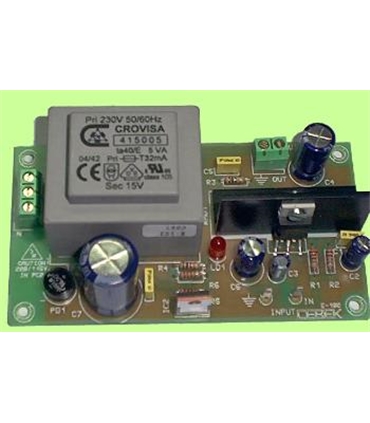 E-102 - Amplificador Mono 5W 230Vac - E-102