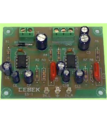 ES-1 - Amplificador Stereo 1.8W 4/14Vdc - ES-1