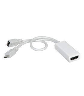 UBO7862 - Cabo adaptador Samsung Micro USB–HDMI MHL - UBO7862