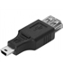 Adaptador USB A - mini USB OTG para dispositivos - CON513