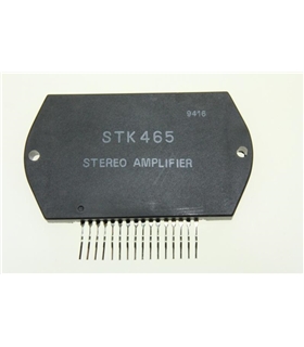 STK465 - Thick Film Hybrid IC(2 Power 2 Channel 10 to 30 W - STK465