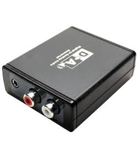 Conversor de áudio digital SPDIF e óptico - analógico - MX0470947