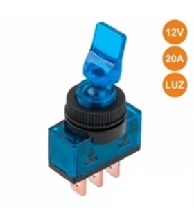 Interruptor Alavanca Luminoso Azul - ITR110BL