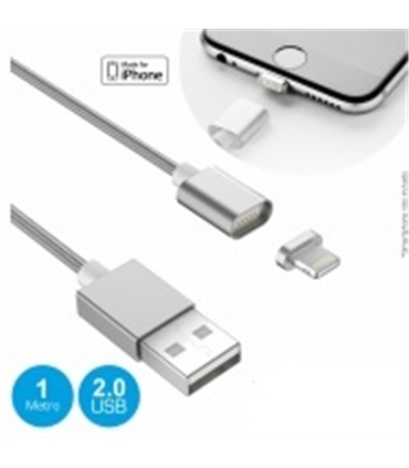 Cabo USB Com Ponta Magnética para iPhone 5/6 - MXIPHONEMAG01