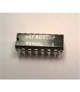 HEF4040 - CMOS Ripple-Carry Binary Counter/Divider, DIP16 - CD4040
