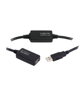 Amplificador USB Activo Macho/Femea 15mts Logilink - UA0145