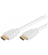 Cabo HDMI A - HDMI A Ethernet 5m Branco - MX31895