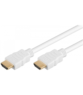 Cabo HDMI A - HDMI A Ethernet 5m Branco - MX31895