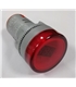 Voltimetro de Painel LED Redondo 22mm 70-500VAC - AD126BV