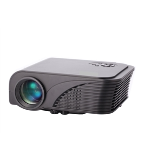 VPU320 - Video Projector LEDS RGB USB/SD/HDMI Comando Preto - MXVPU320
