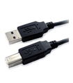 Cabo de conexão USB 2.0 tipo A–B 1mt