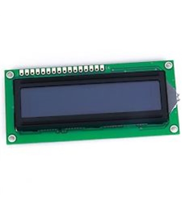 Display LCD STN Positivo 16x2 Verde - C1602B