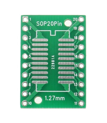 Adaptador SSOP20/SOP20 - DIP20 - SSOP20DIP20