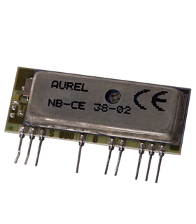 Aurel NB-CE - 434 MHz, -100dBm, 5V, 3.5mA, OOK, AM - NBCE