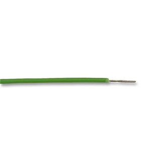PP000099 - Rolo Fio PVC, Verde, 0.5 mm², 100 m - PP000099