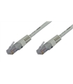 Cabo Rede CAT 6 patch cable U/UTP Bege - CCA 1m