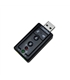 Placa Som Externa USB 7.1 - ADPUSBSOUND7.1A