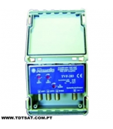 TVF-203 - Amplificador Mastro, 3 Ent. BI/BIII+UHF+UHF - TVF203