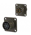 MS3112E10-6S - Conector Femea 6 Pinos Painel