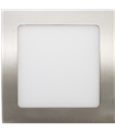 Painel LED Quadrado 6W 3000k Branco Quente