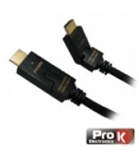 FLEX180-5 - Cabo HDMI Pro 1.4 5m 90º - FLEX180-5
