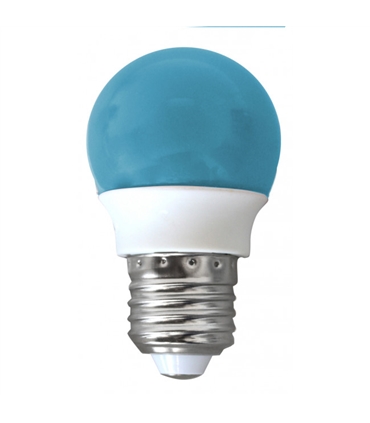 2002373 - Lampada E27 Bulb 2W 230VAC Azul - 2002373