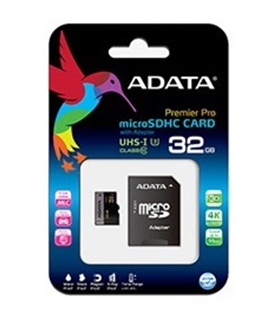 Cartão micro SDHC CARD 64Gb AData UHS-I U3 - SD64GBAUHS