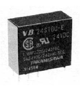 VB24STBU-24VDC - Rele 24VDC SPDT 5A - VB24STBU-24VDC