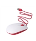 Rato Óptico USB Raspberry PI Branco/ Vermelho Oficial - MX0472618