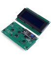 Display LCD Azul 20x4 Serial IIC/I2C Para Arduino