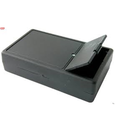 Caixa PVC com compartimento para bateria de 9V 101x60x - DNG01B