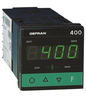 400-DR-0-000 - Controlador de temperatura PID Gefran - 400DR0000