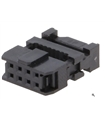 Conector IDC, Femea, 8 Pinos 2x4, Flat-Cable