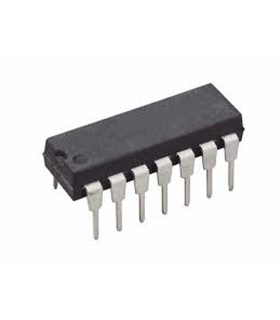 LC4966 -  Quad Bilateral Switch, DIP14 - LC4966