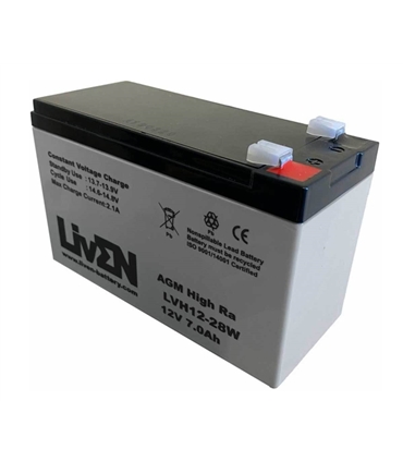 LVH12-28W - Bateria AGM 12V 7Ah HIGH RATE - LVH12-28W