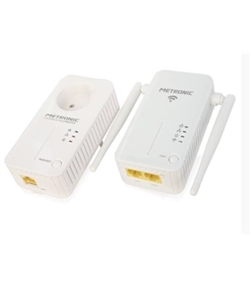 Pack Powerline PLC 600Mbps com Repetidor WiFi 300 - 495435