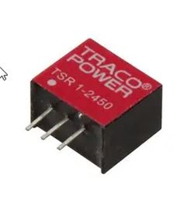 TSR1-2450 -  DC/DC Converter, ITE, 1 Output, 5 W, 5 V, 1 A - TSR1-2450
