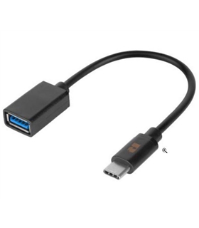 Cabo USB-A 3.0 Fêmea / USB-C Macho 15cm - ADPUSBUSBAC