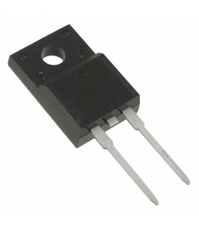 Schottky Rectifier, 45 V, 20 A, Single, ITO-220AC, 2 Pins, V - VFT2045BP